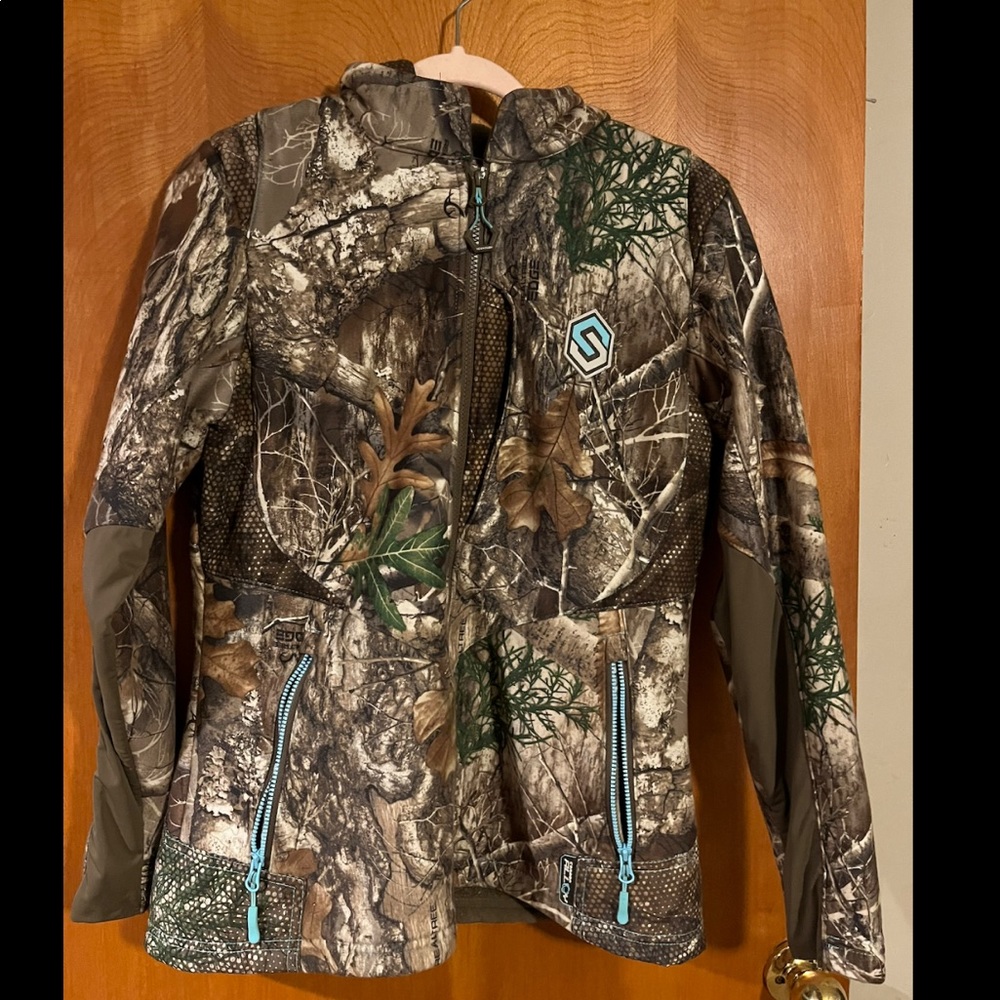 ScentLok Hunting Jacket with blue accents